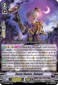 Steam Shooter, Alalngar - V Promo Cards - Cardfight Vanguard card