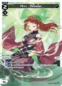 Ann - Repose (Parallel Foil) - Reunion Diva - WIXOSS card