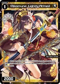 Mikamune, Lightly Armed (Parallel Foil) - Reunion Diva - WIXOSS card