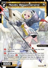 Astolfo, Blessed General (Parallel Foil) - Reunion Diva - WIXOSS card