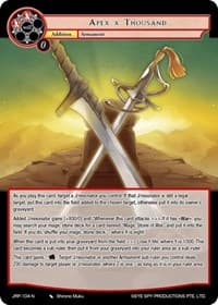 Apex x Thousand - Judgment of the Rogue Planet - Force of Will card