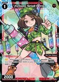 Kiraiza, Small Arms (Parallel Foil) - Reunion Diva - WIXOSS card