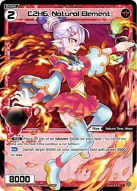 C2H6, Natural Element (Parallel Foil) - Reunion Diva - WIXOSS card