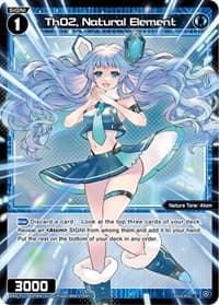 Th02, Natural Element (Parallel Foil) - Reunion Diva - WIXOSS card