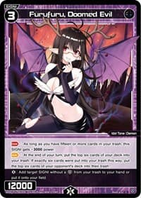 Furufuru, Doomed Evil - Reunion Diva - WIXOSS card