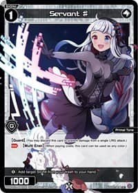 Servant # (Parallel Foil) - Reunion Diva - WIXOSS card