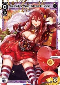 Guzuko, Worthless Queen (Christmas Celebration) - Promo Cards - WIXOSS card