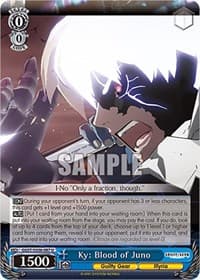 Ky: Blood of Juno - Guilty Gear -Strive- - Weiss Schwarz card