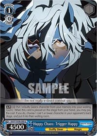 Happy Chaos: Trigger Happy - Guilty Gear -Strive- - Weiss Schwarz card