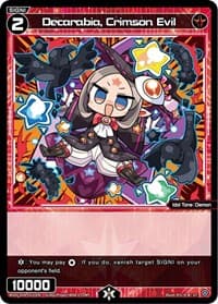 Decarabia, Crimson Evil - Super Diva Deck: Double Heroines - WIXOSS card