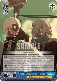 Happy Chaos: Tome of Origin - Guilty Gear -Strive- - Weiss Schwarz card