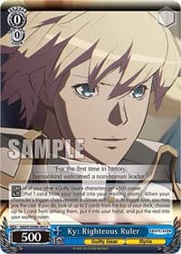 Ky: Righteous Ruler - Guilty Gear -Strive- - Weiss Schwarz card