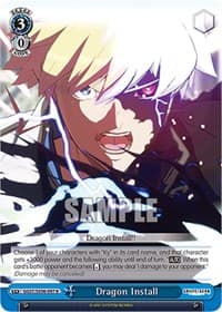 Dragon Install - Guilty Gear -Strive- - Weiss Schwarz card