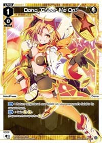 Dona "Cheer Me On!" - Super Diva Deck: Double Heroines - WIXOSS card