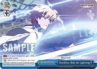 Overdrive: Ride the Lightning - Guilty Gear -Strive- - Weiss Schwarz card