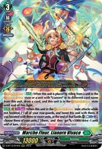 Marche Fleur, Lianorn Vivace - D-BT13: Flight of Chakrabarthi - Cardfight Vanguard card