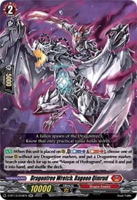 Dragontree Wretch, Ragoon Qimrud - D-BT13: Flight of Chakrabarthi - Cardfight Vanguard card