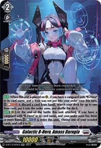 Galactic B-Hero, Amass Darngia - D-BT13: Flight of Chakrabarthi - Cardfight Vanguard card
