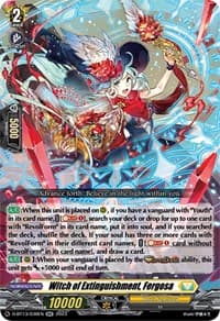 Witch of Extinguishment, Fergosa - D-BT13: Flight of Chakrabarthi - Cardfight Vanguard card
