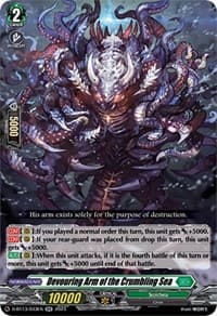 Devouring Arm of the Crumbling Sea - D-BT13: Flight of Chakrabarthi - Cardfight Vanguard card