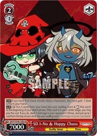 SD I-No & Happy Chaos (Foil) - Guilty Gear -Strive- - Weiss Schwarz card