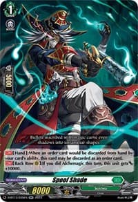 Spoof Shade - D-BT13: Flight of Chakrabarthi - Cardfight Vanguard card