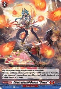 Chakrabarthi Dance, "Seien" - D-BT13: Flight of Chakrabarthi - Cardfight Vanguard card