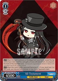SD Testament (Foil) - Guilty Gear -Strive- - Weiss Schwarz card