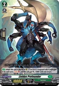 Lividus Profounder - D-BT13: Flight of Chakrabarthi - Cardfight Vanguard card
