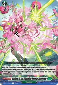 Believe in the Blooming Buds of Tomorrow - D-BT13: Flight of Chakrabarthi - Cardfight Vanguard card