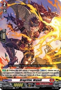 Dragritter, Wajudi - D-BT13: Flight of Chakrabarthi - Cardfight Vanguard card