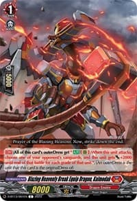 Blazing Heavenly Break Equip Dragon, Kalmodak - D-BT13: Flight of Chakrabarthi - Cardfight Vanguard card