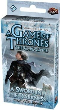 A Game of Thrones LCG: A Sword in the Darkness Chapter Pack - Fantasy Flight Games - Boardgames card
