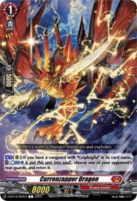 Currenzapper Dragon - D-BT13: Flight of Chakrabarthi - Cardfight Vanguard card