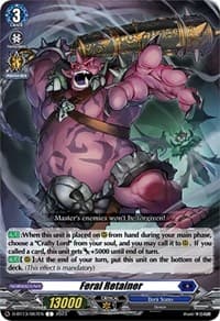 Feral Retainer - D-BT13: Flight of Chakrabarthi - Cardfight Vanguard card