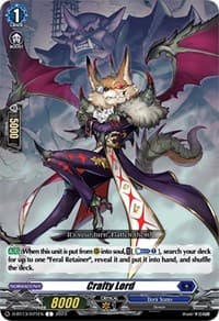 Crafty Lord - D-BT13: Flight of Chakrabarthi - Cardfight Vanguard card