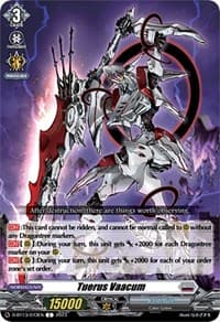 Tuerus Vaacum - D-BT13: Flight of Chakrabarthi - Cardfight Vanguard card