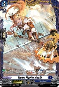 Steam Fighter, Kasid (FR) - D-BT13: Flight of Chakrabarthi - Cardfight Vanguard card