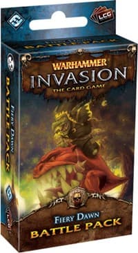 Warhammer: Invasion LCG Fiery Dawn Battle Pack - Fantasy Flight Games - Boardgames card
