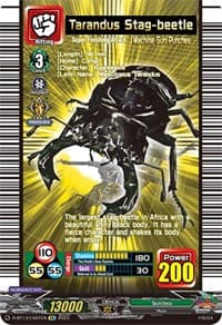 Tarandus Stag-beetle - D-BT13: Flight of Chakrabarthi - Cardfight Vanguard card