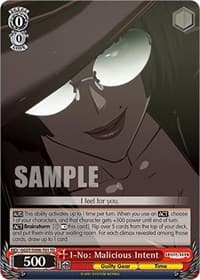 I-No: Malicious Intent - Guilty Gear -Strive- - Weiss Schwarz card
