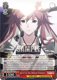 Jack-O' & Aria: Between Existences - Guilty Gear -Strive- - Weiss Schwarz card