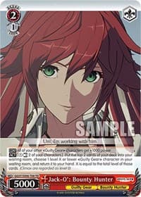 Jack-O': Bounty Hunter - Guilty Gear -Strive- - Weiss Schwarz card
