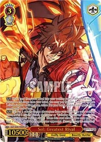 Sol: Greatest Rival (OFR) - Guilty Gear -Strive- - Weiss Schwarz card
