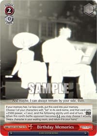Birthday Memories - Guilty Gear -Strive- - Weiss Schwarz card