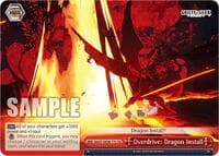 Overdrive: Dragon Install - Guilty Gear -Strive- - Weiss Schwarz card