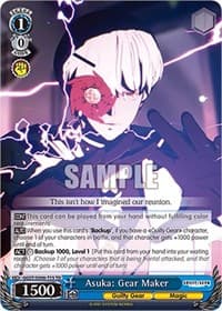 Asuka: Gear Maker - Guilty Gear -Strive- - Weiss Schwarz card