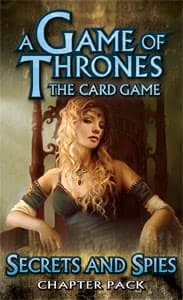 A Game of Thrones LCG: Secrets and Spies Chapter Pack - Fantasy Flight Games - Boardgames card