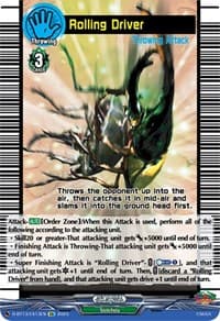 Rolling Driver - D-BT13: Flight of Chakrabarthi - Cardfight Vanguard card