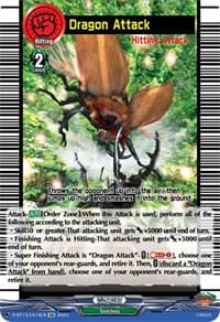 Dragon Attack - D-BT13: Flight of Chakrabarthi - Cardfight Vanguard card
